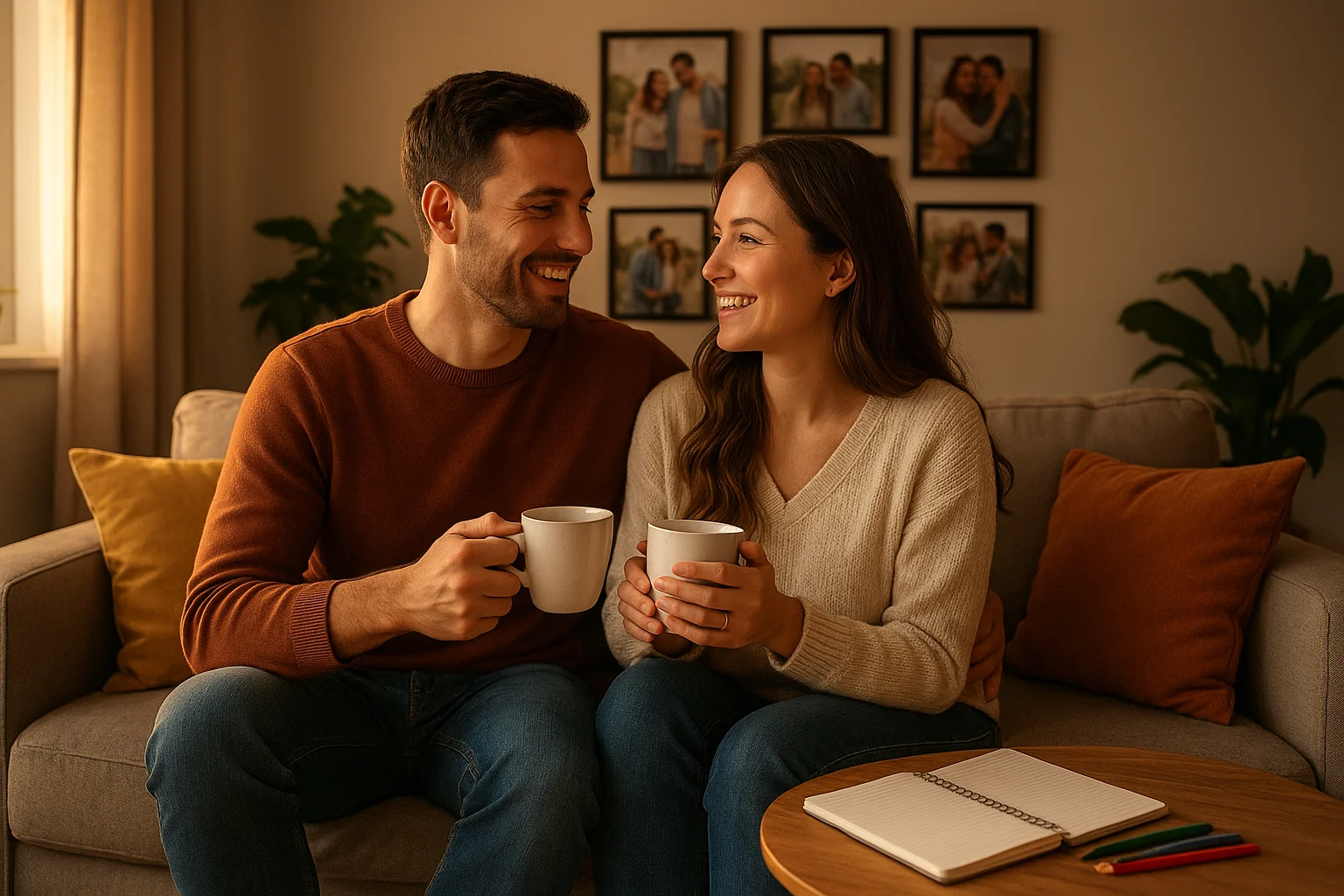 Atividades do casal após-encontro no ECC