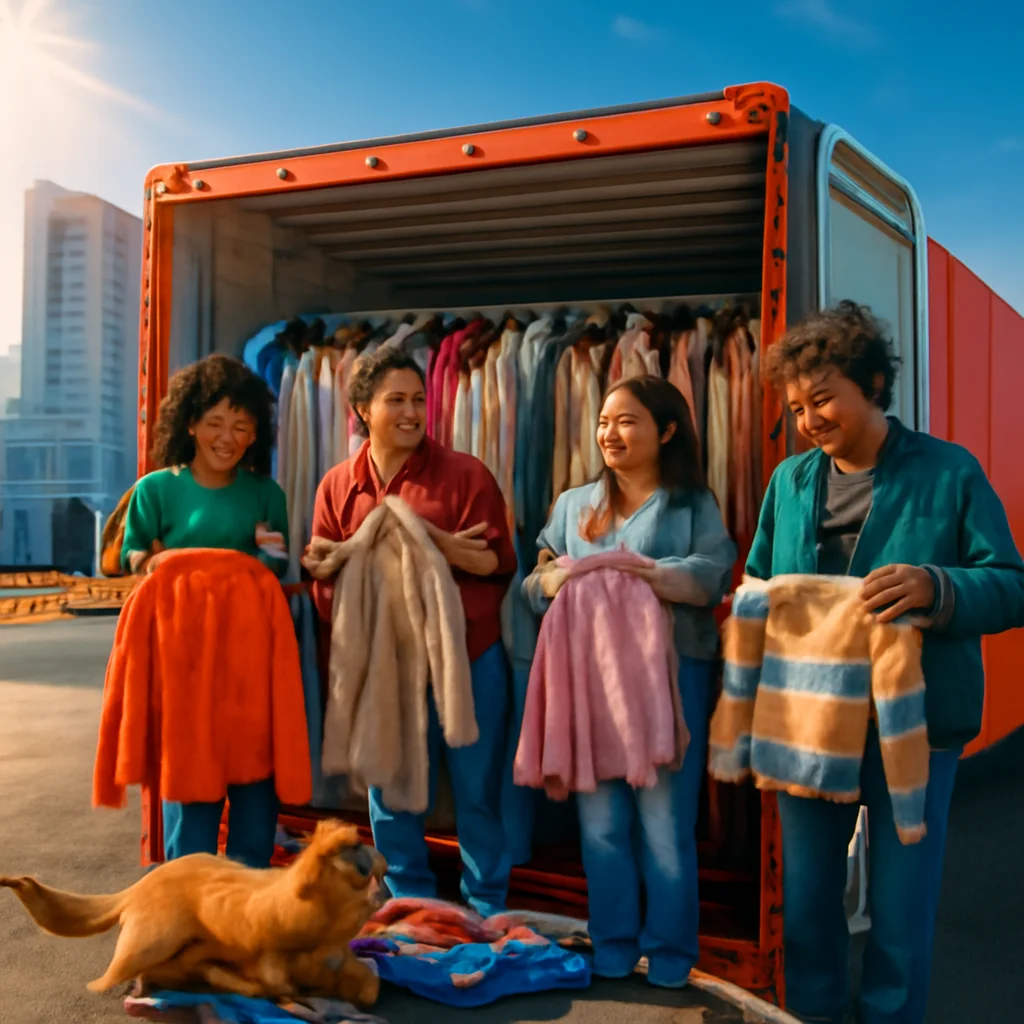 Container de roupas usadas importadas: saiba como funciona