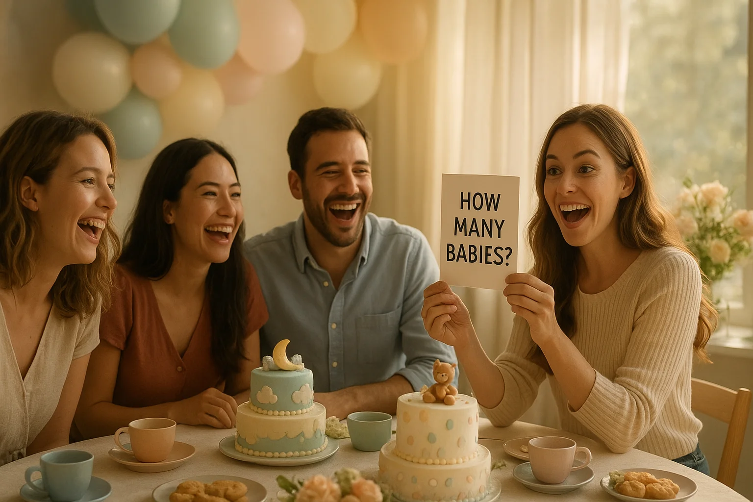 Ideias de perguntas para chá de bebê