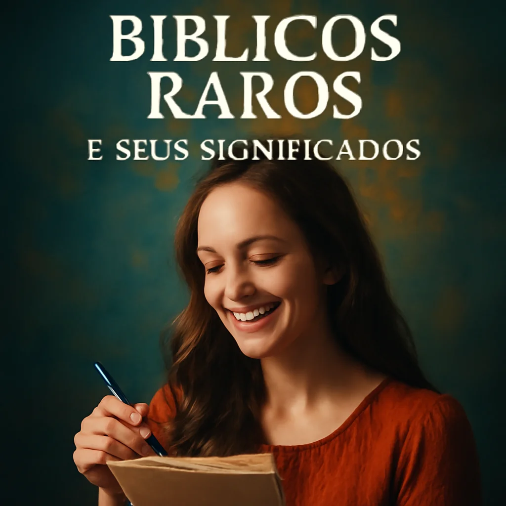 Nomes bíblicos raros e seus significados