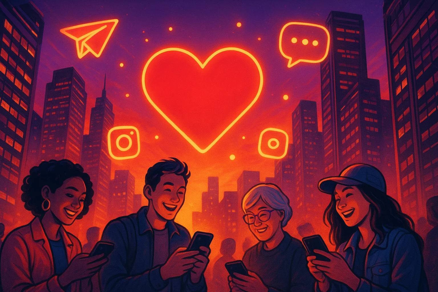 Significado dos símbolos do Instagram